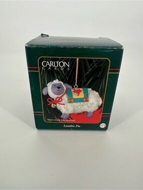 Carlton Cards Lambie Pie Sheep Ornament Christmas Decoration